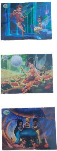 Disney Fairies Kids Wall Art 30x40cm 3 Pieces