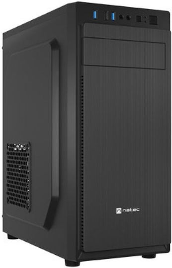 Natec Aracanta Midi Tower Компютърна Кутия Черна