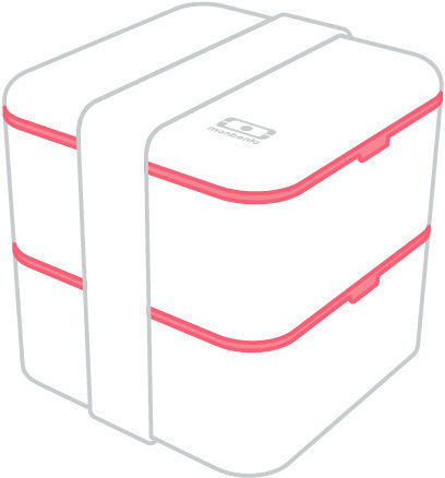 Intermediate Lid Monbento Square Fr Black Plastic Pp 140 X 140 X 10 Mm