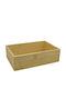 Ankor Hölzernes Aufbewahrungsbox Beige 23x15x6.8cm 1Stück
