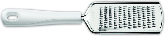 Ghidini Hand Grater Inox Steel Plastic Handle White 24.5x5.5cm