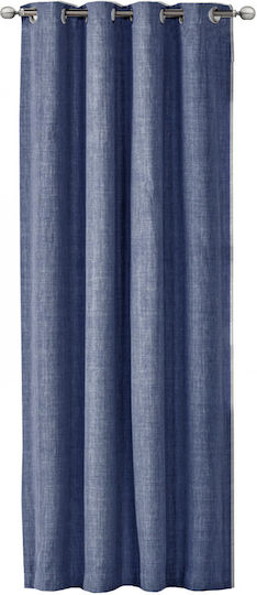 Jemidi24 Mit Grommets Blau 140x245cm Jemidi24 Mit Grommets Blau 140x245cm