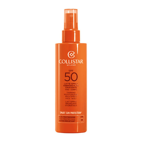 Collistar Latte Waterproof Sunscreen Milk Face & Body SPF50 Spray 200ml