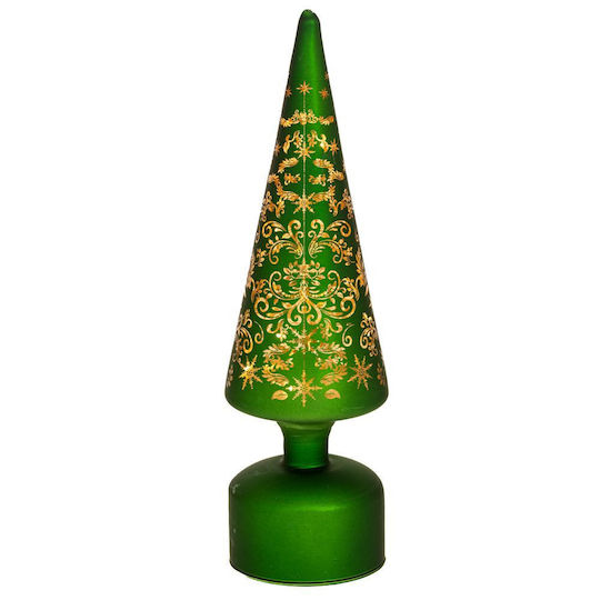 Beleuchtet Weihnachtsdekoration Baum 31cm Batterie Grün