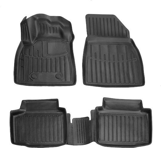 Umbrella Set Covorașe Față și Spate 2buc din Furtun pentru Dacia Duster Negre