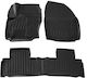 Umbrella Set Covorașe Față și Spate 2buc din Furtun pentru Ford Galaxie 2006-2015 Negre