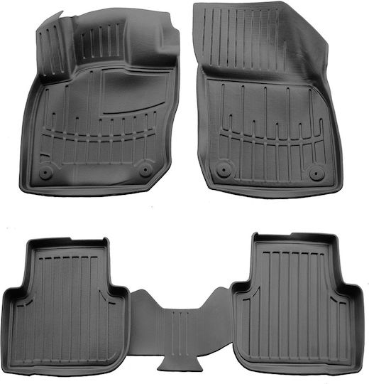 Umbrella Set Covorașe Față și Spate 2buc din Furtun pentru Volkswagen Tiguan Negre