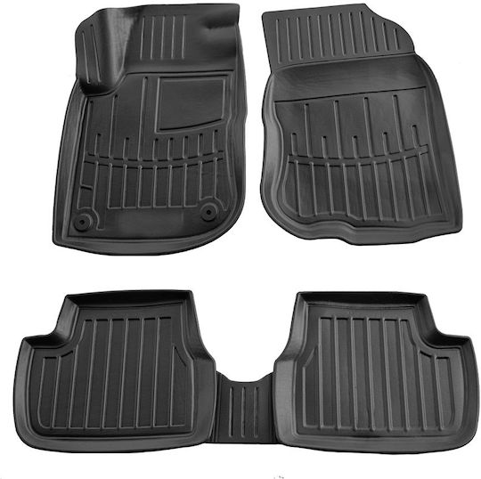 Umbrella Set Covorașe Față și Spate 2buc din Furtun pentru Peugeot 2008 Negre