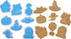 Halloween Stamp Cookie Cutters 8pcs