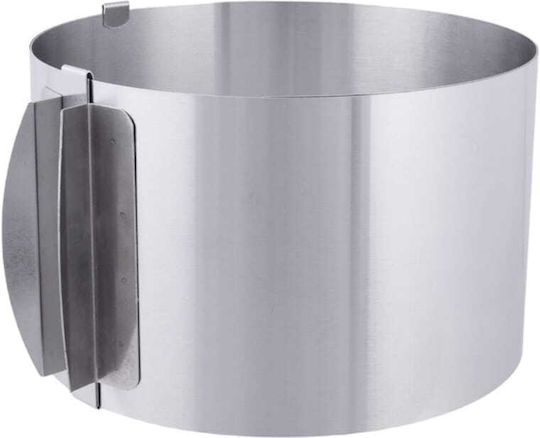Rant Cake Collar H=10cm Adjustable 16-30cm Scale High Cake Ring