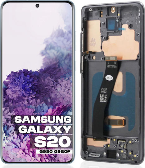 Мобилен Екран Incell За Samsung Galaxy S20 G980, G980F Черен