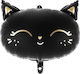 Luftballon Folie Schwarz 48cm
