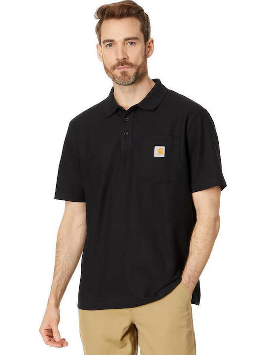 Carhartt Polo T-shirt Black