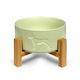 Glee Κεραμικό Μπολ Βάση Bamboo Woof Μεντα M – 900ml