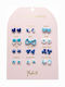 Yuko.B Set Earrings Studs Blue