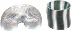 Slinky Toy-Metalic Arcuri Argintii Mărime 30x30mm-3cm