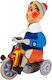 Kovap Metal Wind-Up Child On The Tricycle