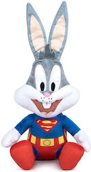 Bugs Bunny Looney Tunes 100th Anniversary Ντυμένος Superman Λούτρινο 22cm