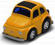 Globo Welly Αυτοκίνητο Nuova Fiat 500 Yellow Κλ...