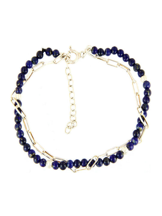 Ios Women's Bracelet Chain made of Silver Gold Plated