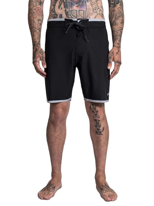 Lost Youth Men's Swimwear Bermuda Black