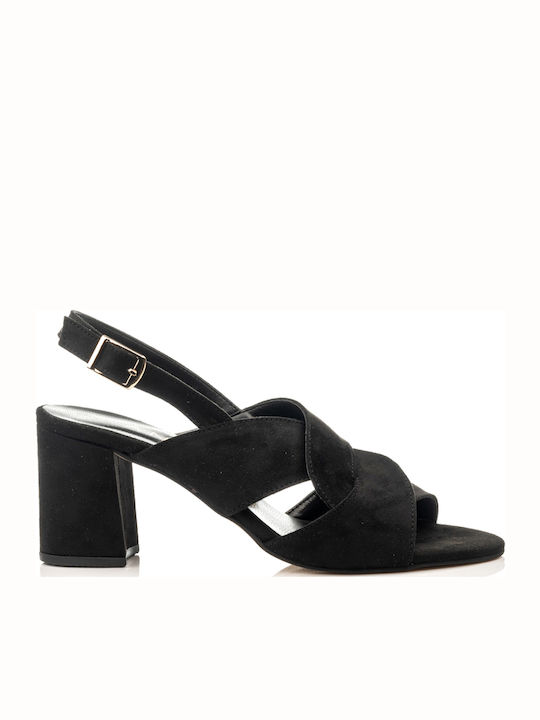 Women's Fabric Platform Shoes Black