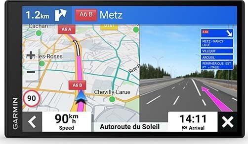 Garmin 7" Display GPS Device DriveSmart 76 MT-S with Wi-Fi and Card Slot