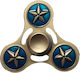 Finger Spinner Metal Star 2 Minutes Metal Gold