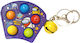 Pop It Spiel Whack A Mole Hellblau Blau Farbe Schlüsselanhänger Gehirntraining