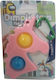 Pop It Fidget Dimple Toy Μπρελοκ Poz Monokeρος