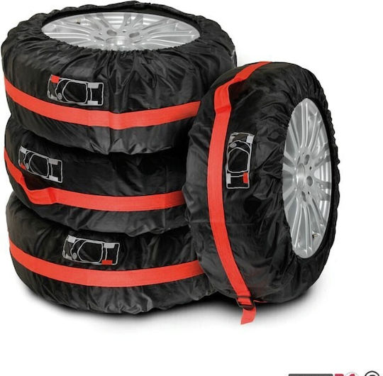 Auto Schutz Zubehör Ρεζέρβα Abdeckung 0778 Größe S 13"-19" Satz 4 Stücke