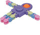 Fidget Robot Spinner 3 In 1 Lila