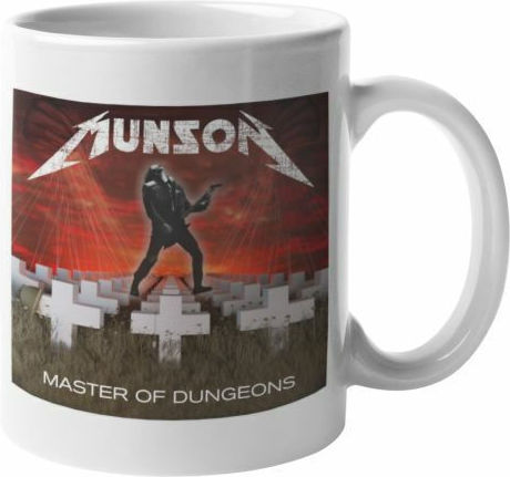 Stranger Things Master Dungeons Ceramic Mug White