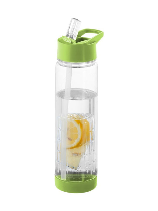 Tutti-frutti 740 Ml Tritan Infuser Sport Bottle Transparent Lime Πλαστικό