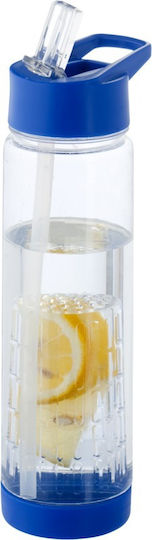 Tutti-frutti 740 Ml Tritan Infuser Sport Bottle Transparent Blue Πλαστικό Tutti-frutti 740 Ml Tritan Infuser Sport Bottle Transparent Blue Πλαστικό