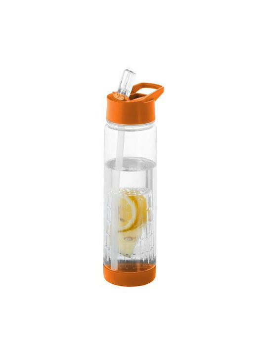 Tutti-frutti 740 Ml Tritan Infuser Sport Bottle Πορτοκαλι Πλαστικο