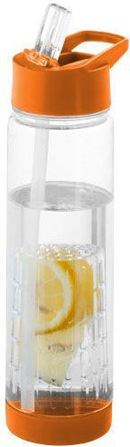 Tutti-frutti 740 Ml Tritan Infuser Sport Bottle Πορτοκαλι Πλαστικο