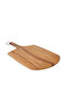 T&g Wooden Natural Baroque Pizza Serving Platter 57x30.5x1.5
