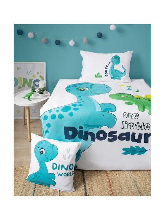 Detexpol Baby Duvet Cover Set With Pillowcase Light Blue 90x120cm