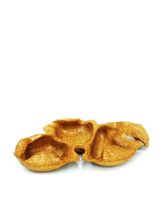 Wooden Art Ξυλινη Πιατελα Ξηρων Καρπων 28cm X 1...