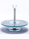 Εταζέρα Διάφανη Ø25cm Π25xΜ26cm