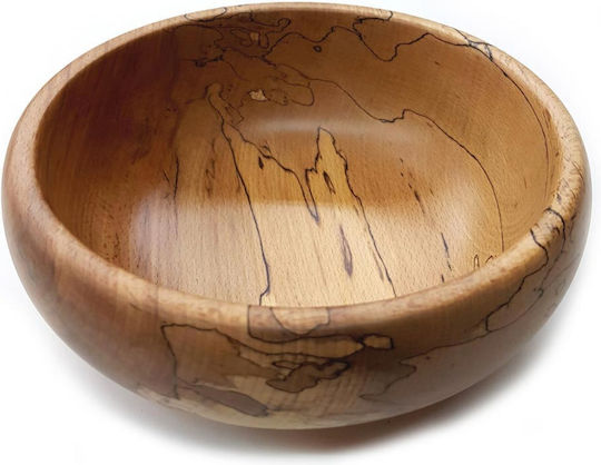 Wooden Art Ξύλινη Σαλατιέρα Μπολ Ξύλο Οξιάς 22cm 0106