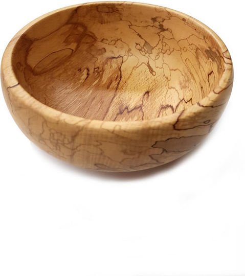 Wooden Art Salad Bowl Wooden Beech 20cm 0105