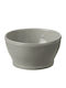 Fontana Salatschüssel Rund 15cm Grau Steingut Costa Nova