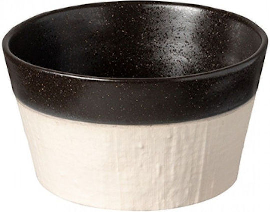 Notos Salatschüssel Rund 16cm Schwarz Steingut Costa Nova