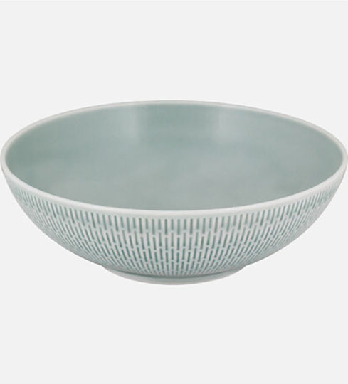 Bauscher Salatschüssel aus Porzellan Grün 1Stück