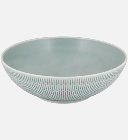 Bauscher Salatschüssel aus Porzellan Grün 1Stück