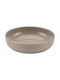 Playground Elements Mikro Servierschale Rund 16cm Grau Beige Keramik