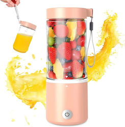 Easy Mix Portabil 420 ml Roz