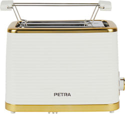 Petra Φρυγανιέρα 2 Θέσεων 930W Λευκή